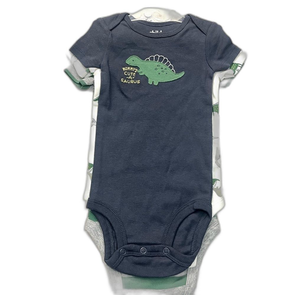 Carter’s Child of Mine Baby Bodysuit Hoodie & Pants Set and 3 pack Bodysuits - Picture 12 of 15